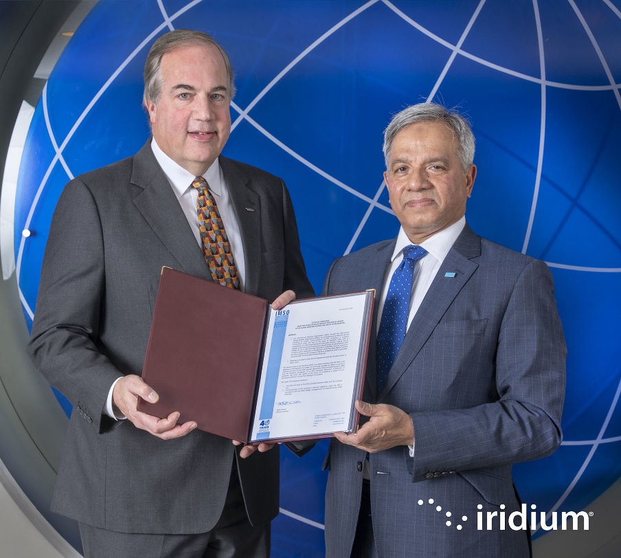 Matt with Captain Moin Ahmed, Director General of IMSO